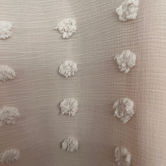 WOMEN’S Soft Pink Pom Pom Top by L’affaire Los Angeles Size Large - Picture 4 of 6